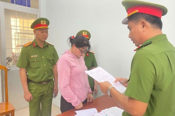 Tạm giam chủ hụi ở Trà Vinh lừa đảo chiếm đoạt gần 1 tỉ đồng