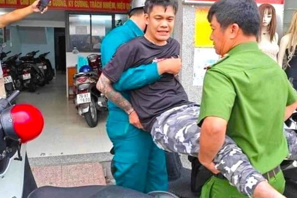 Vụ đốt cây xăng ở Nha Trang: Nghi nghiện ma túy đã đốt 2 nơi khác trước khi đến cây xăng